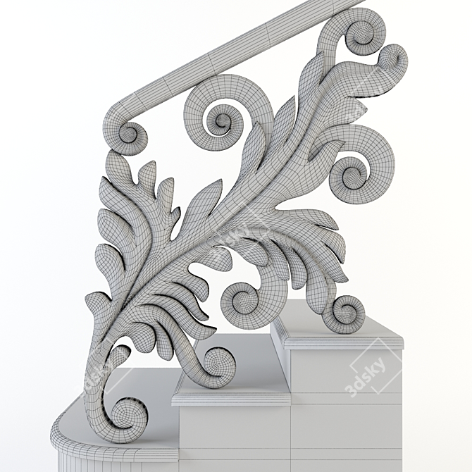 Versatile Staircase Solution 3D model image 2