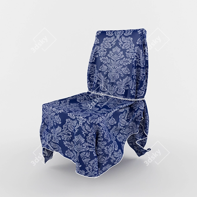 Chair Cape: Stylish Chair Cover 3D model image 1