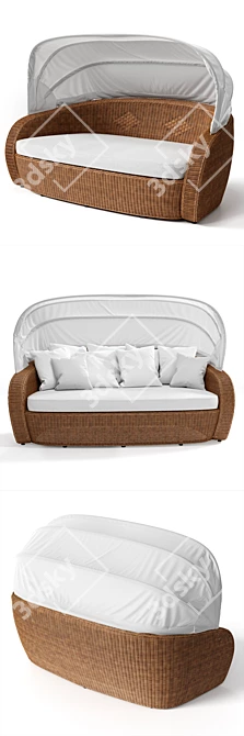 VARASCHIN Bolero Igloo Sofa: Stylish and Comfortable Seating Solution 3D model image 2
