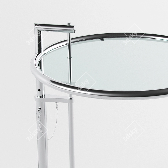 Contemporary Design Classic Adjustable Table 3D model image 2