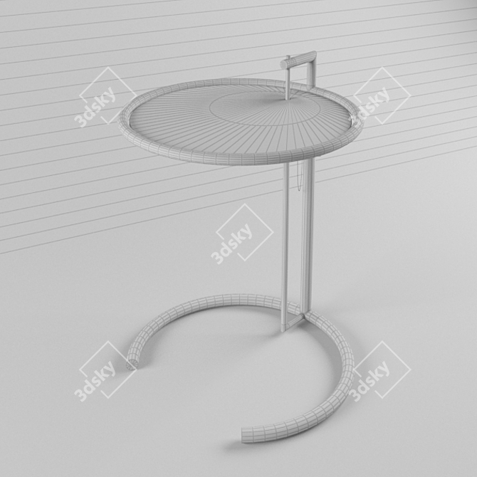 Contemporary Design Classic Adjustable Table 3D model image 3