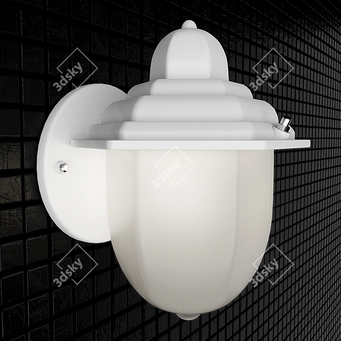 Turkish Bath Lamp: TYLO Sconce 3D model image 1