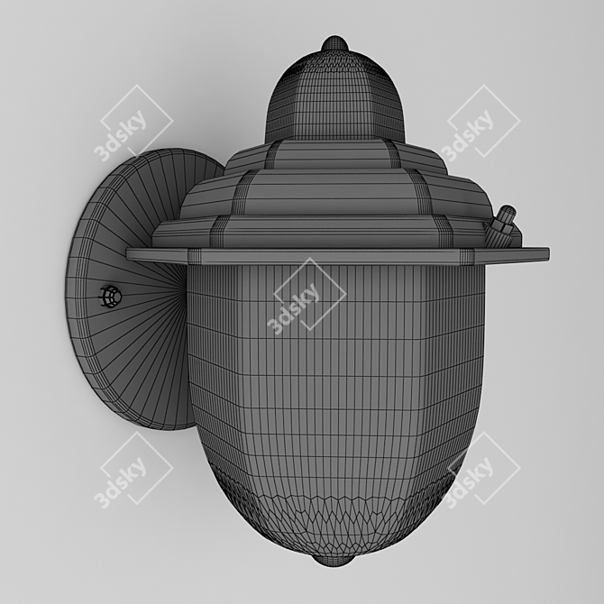 Turkish Bath Lamp: TYLO Sconce 3D model image 3