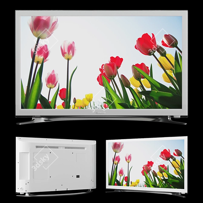 SAMSUNG UE22H5610AW TV: Compact and High-Quality 3D model image 1