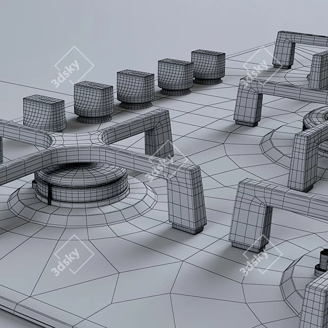 REX Electrolux PUX750UOV: Advanced Quad Model 3D model image 3