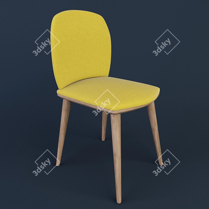 Napa Chair: Designed for Comfort 3D model image 2