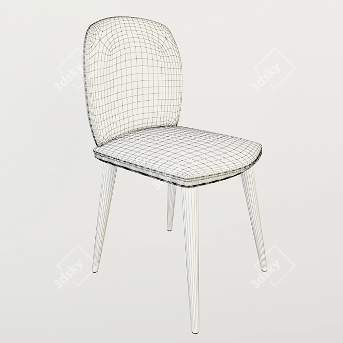 Napa Chair: Designed for Comfort 3D model image 3