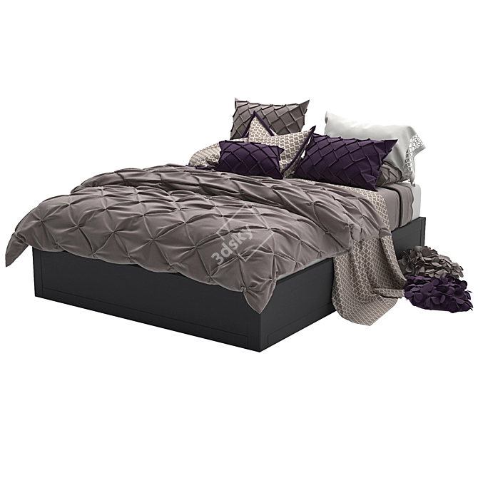 Versatile Bedclothes for Every Interior. 3D model image 1