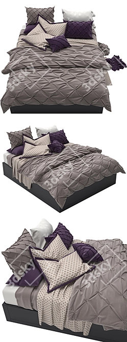 Versatile Bedclothes for Every Interior. 3D model image 2