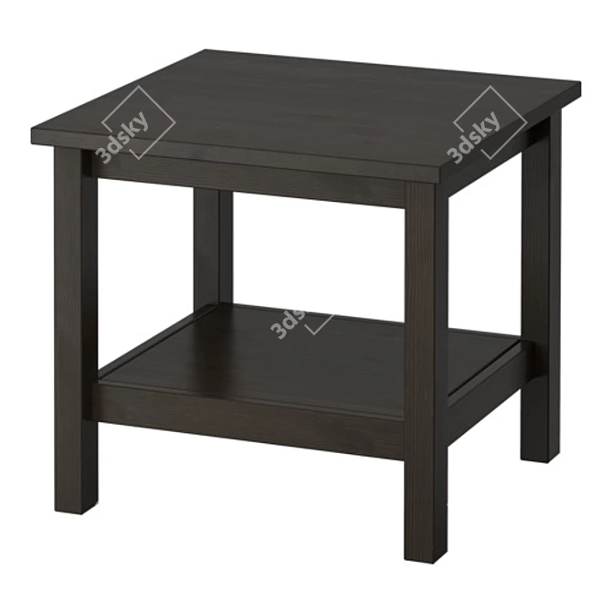 Ikea Hemnes: Versatile Sofa Side Table 3D model image 1