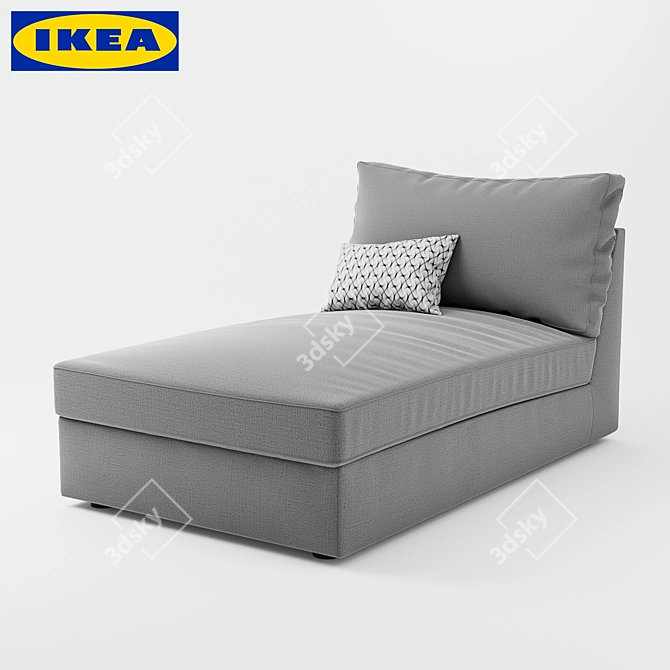 Comfy and Stylish IKEA Kivik 3D model image 1