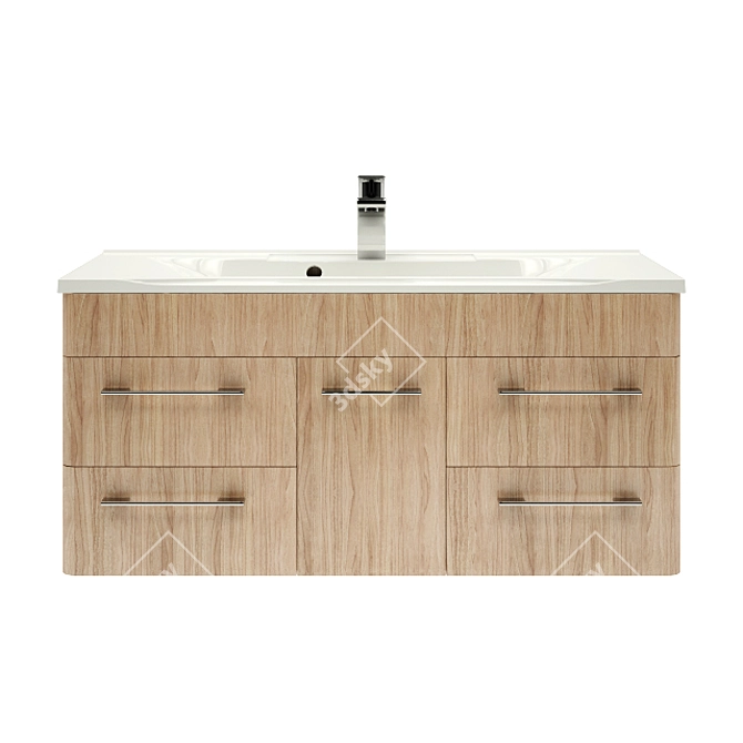 Caprigo Assord Bathroom Furniture 3D model image 1