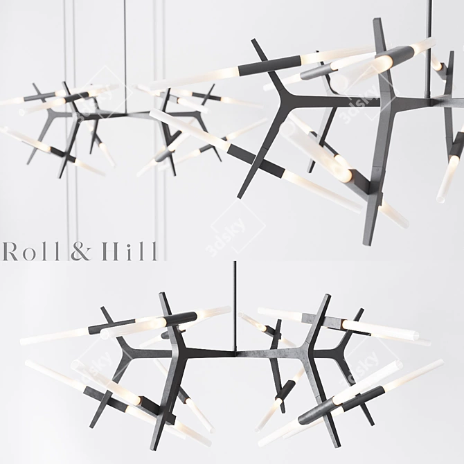 Modern Illumination: Rolll&hiill Astral Agnes 03 3D model image 1