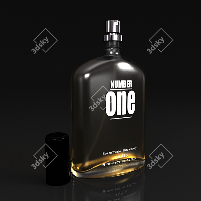 Title: Namber One Eau de Toilette 3D model image 1