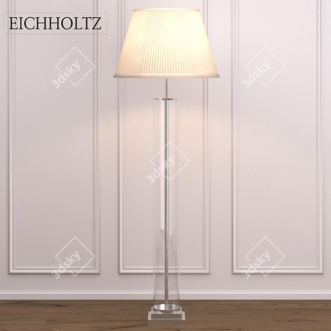 Elegant Eichholtz Phillips Floor Lamp 3D model image 1