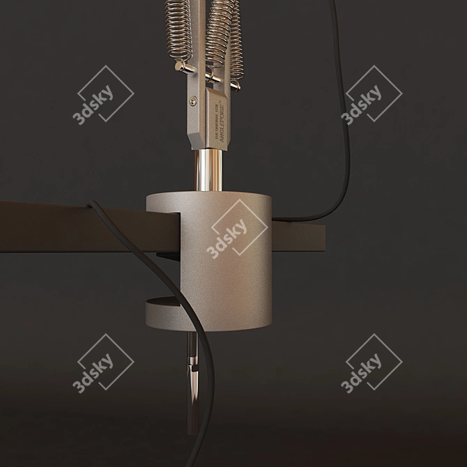 Versatile Clamp Lamp: Anglepoise Type 1228 3D model image 2
