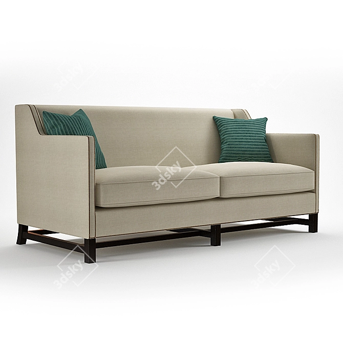 Chatham Sofa: Luxurious Comfort 3D model image 1