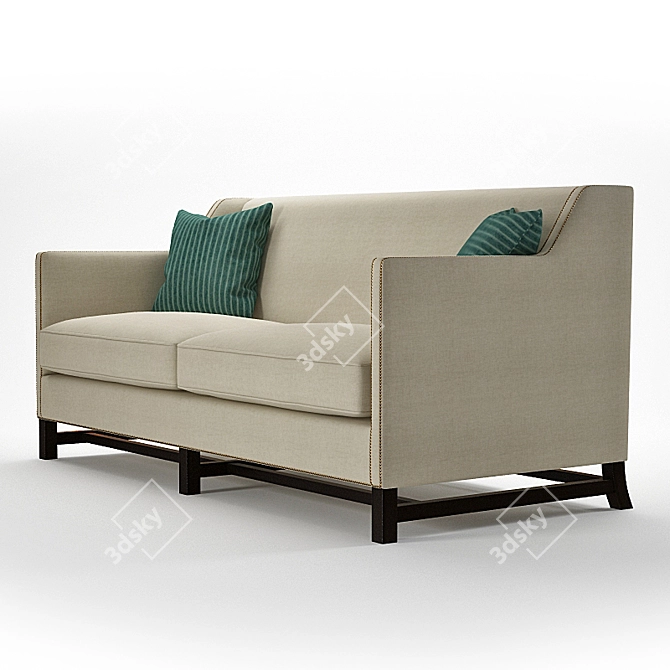 Chatham Sofa: Luxurious Comfort 3D model image 3