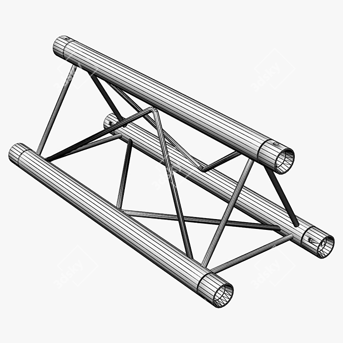 Mini Tri Truss - Modular, Real Scale 3D model image 3