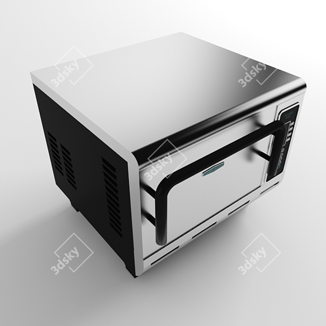 Tornado 2: Powerful Stainless Steel Oven 3D model image 3