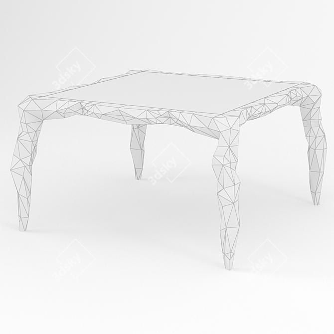 CC Portugal Polytable - Modern Elegance for Your Space 3D model image 2