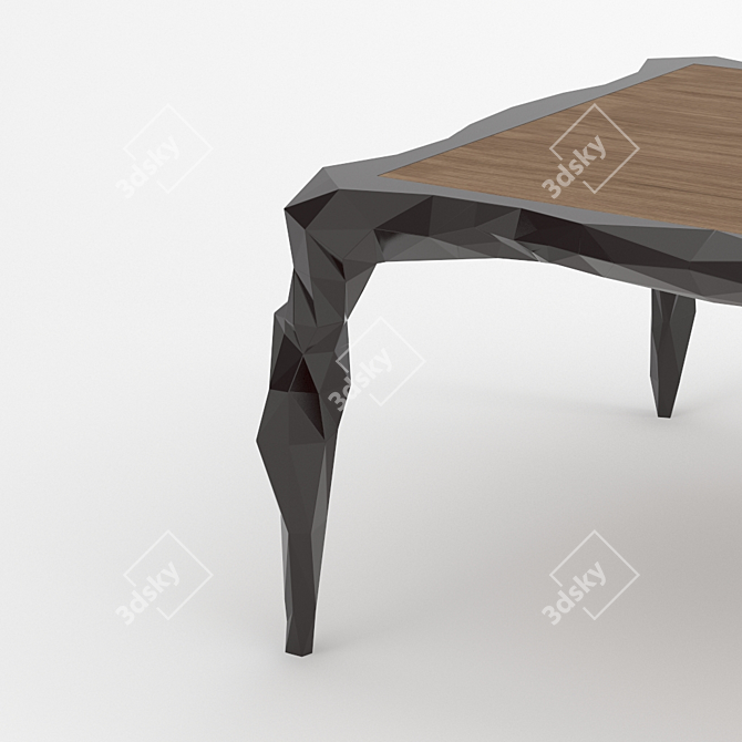 CC Portugal Polytable - Modern Elegance for Your Space 3D model image 3