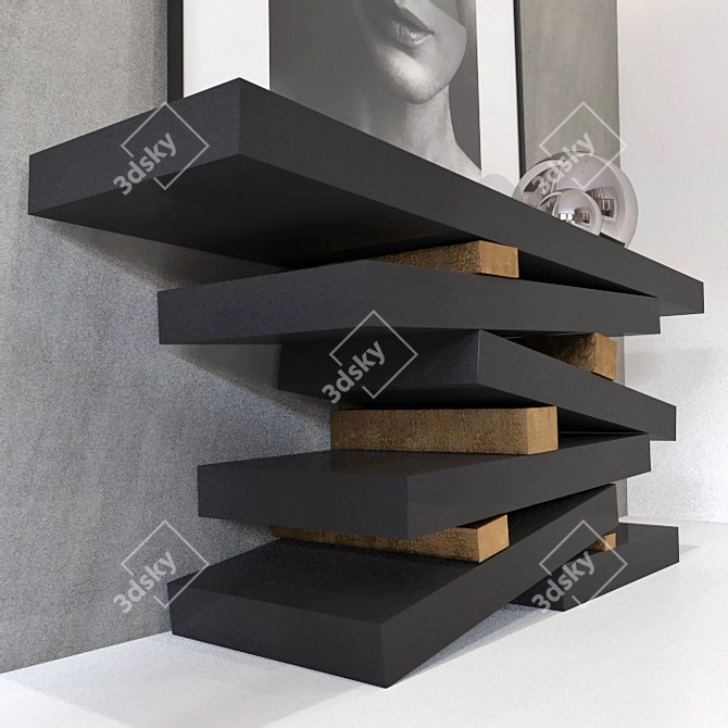 Empilee Console: Antonio Mora Collaboration 3D model image 2