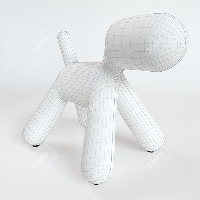 Cosmo Puppy Child Seat 3D model image 2