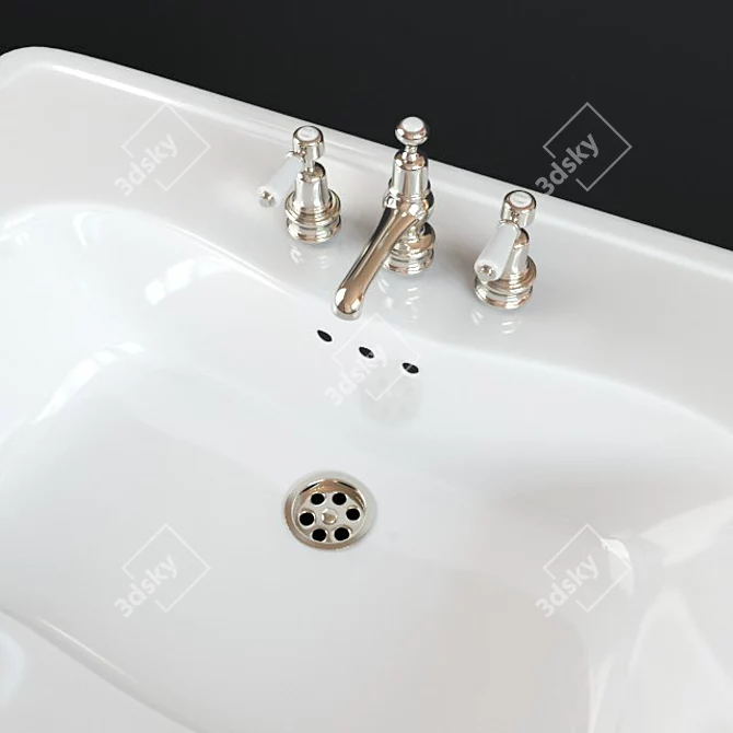 Devon&Devon Classica Sink 3D model image 2