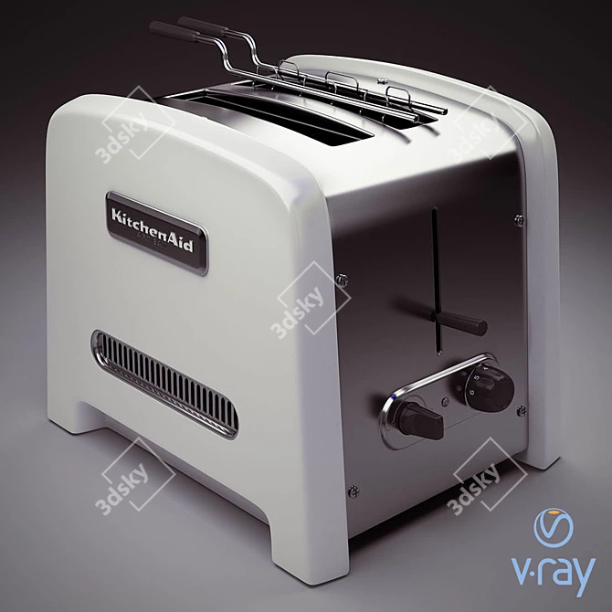 KitchenAid Artisan Toaster 3D model image 2