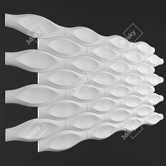 VForm Crator: 3D Panel with Smooth Design 3D model image 1