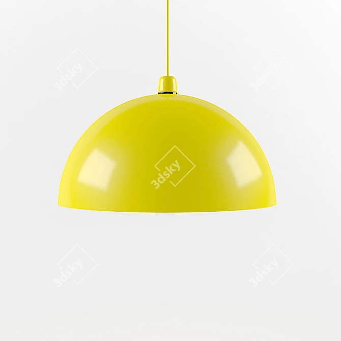 Modern Ceiling Lamp - Colorful and Stylish! 3D model image 1