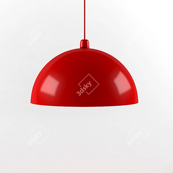 Modern Ceiling Lamp - Colorful and Stylish! 3D model image 2