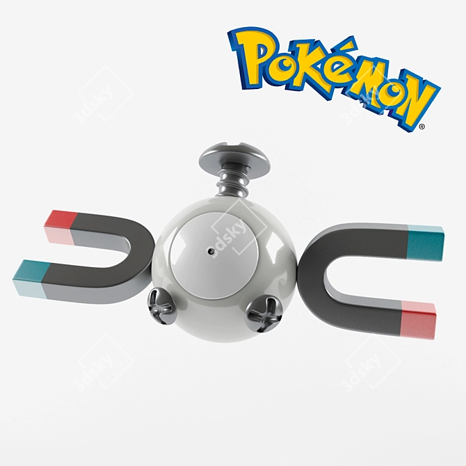 RoboMagnet: Steel-Type Pokémon 3D model image 1