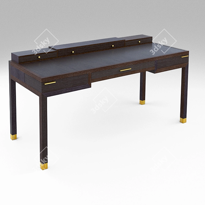 Century Olivier Dolle Bureau 3D model image 2