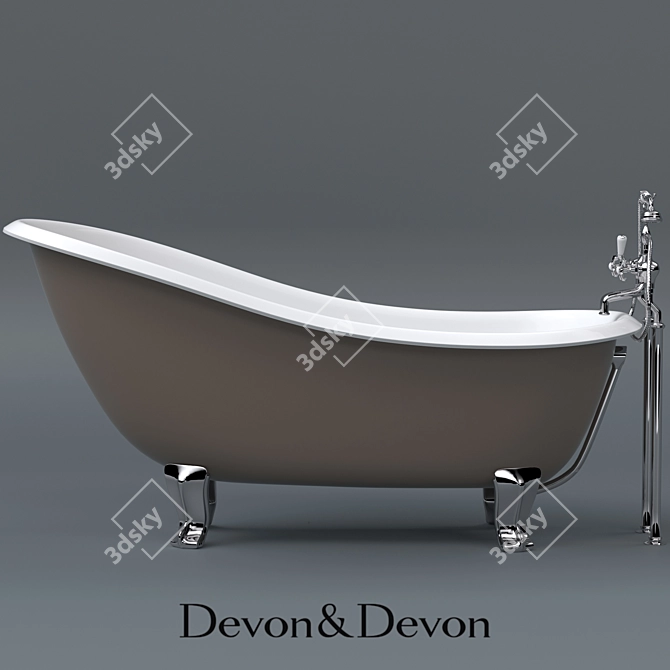 Regina Bath & Mayfair Mixer 3D model image 1