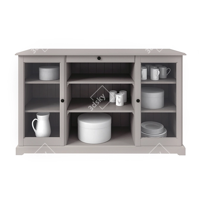 Liatorp Sideboard: Elegant Storage Solution 3D model image 1