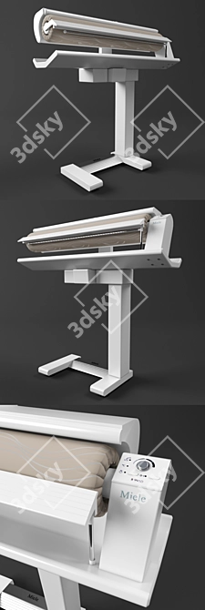 Sleek Miele Display Shelf 3D model image 2