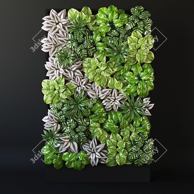 Greenwall: Vertical Greening Solution 3D model image 1