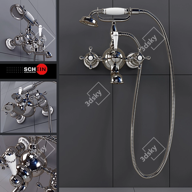 Schein Double Wishbone Mixer 3D model image 1