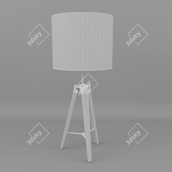 Elegant Eglo LANTADA Pendant Light 3D model image 2