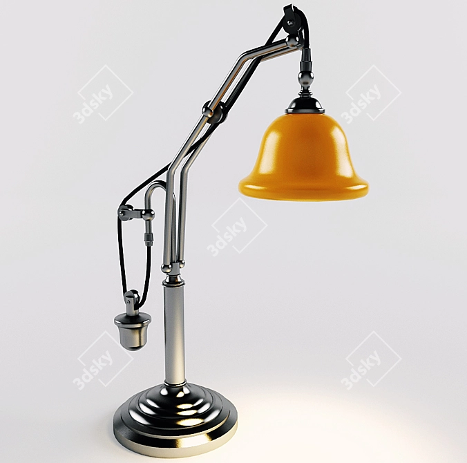 CosmoRelax Scales Table Lamp 3D model image 2