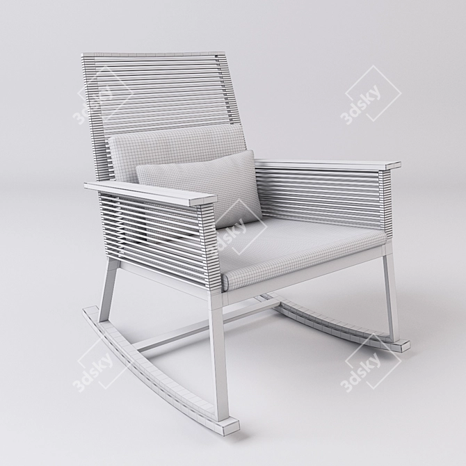 Kettal Landscape Rocker 3D model image 2