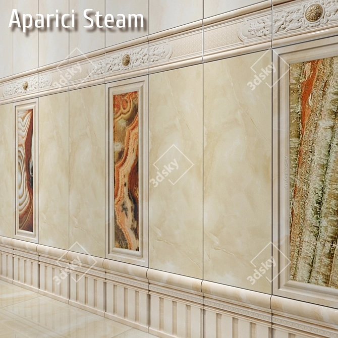 Aparici Steam: Spanish Ceramic Tiles 3D model image 2