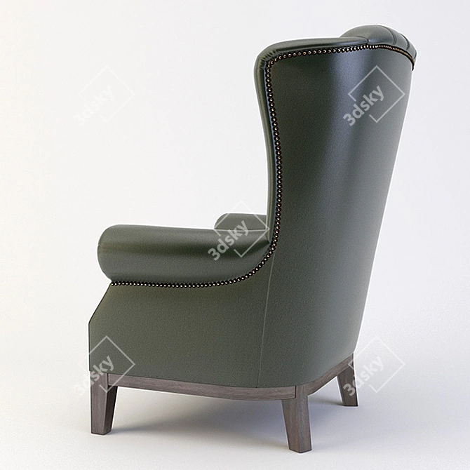 Costa Bella Lord Chair- Luxurious and Stylish 3D model image 2