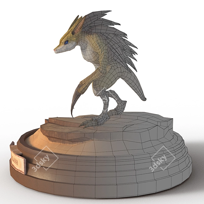 Sandslash - Collectible Pokemon Figurine (3D Model & Textures) 
Authentic Sandslash Figure with Detailed Textures 3D model image 2