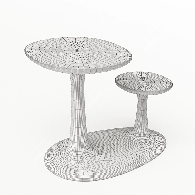 Tog Alfie Funghi Kids' Table Set 3D model image 3