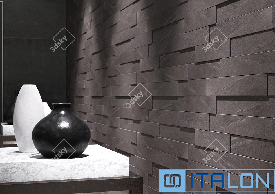 ITALON CONTEMPORA 3D Brick Collection 3D model image 2