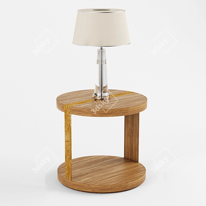 Versatile Side Table 3D model image 1