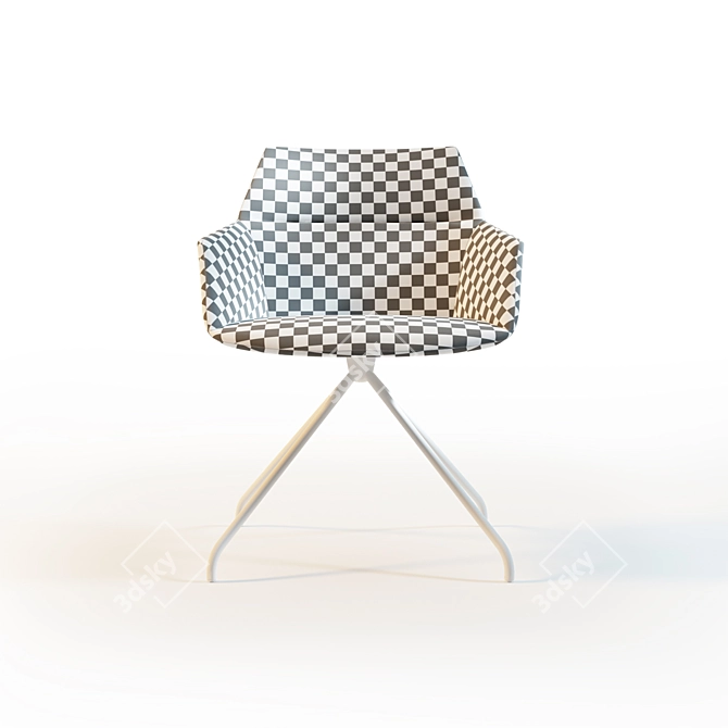 Versatile DUNAS XS Chair 3D model image 2